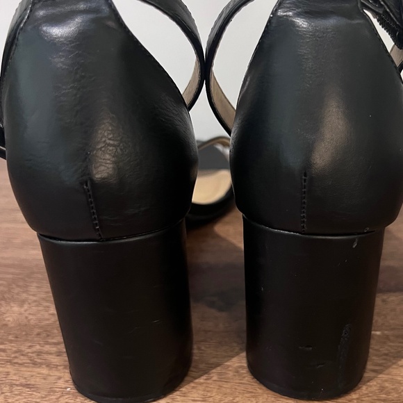 CL by Laundry Jody Sandal Block Heel - Black Sz 9.5- Gently used - Picture 9 of 11